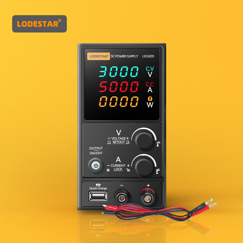 High Precision Dc Power Supply 30V 10A - Fonte de Alimentação Regulada DC LODESTAR