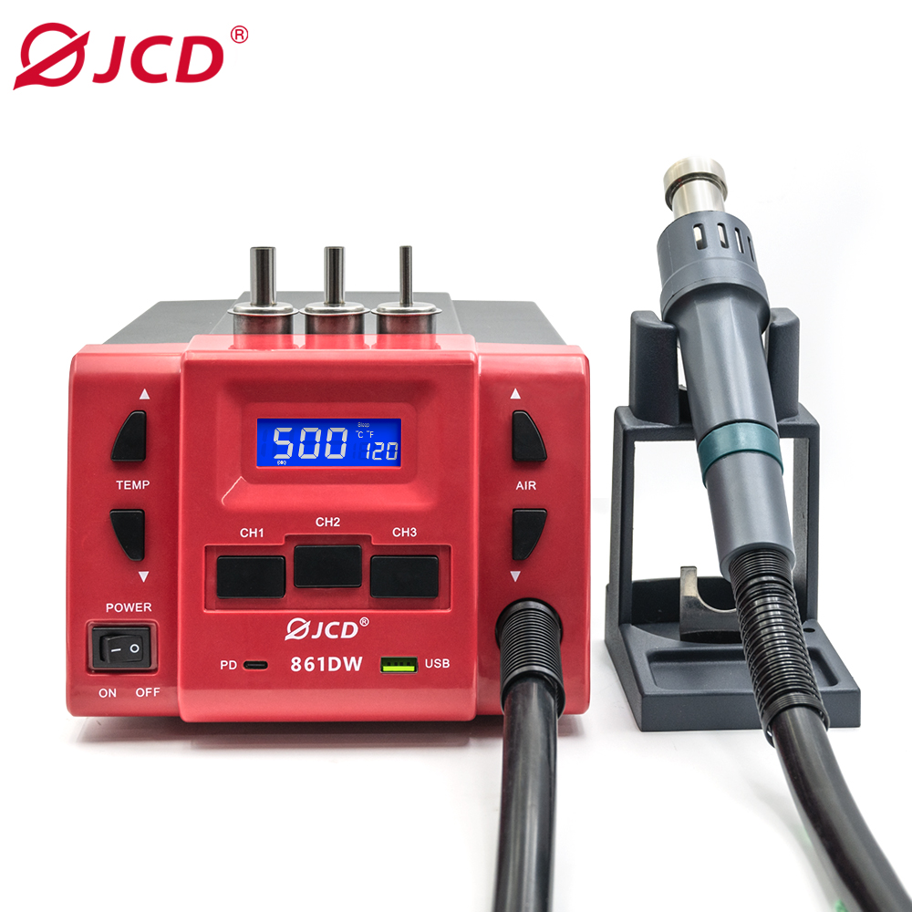 Hot Air Rework Station 861Dw - Jcd 861dw pistola de ar quente
