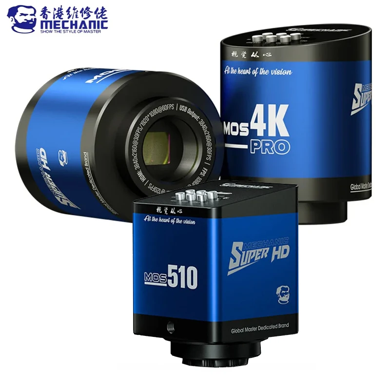 4K Microscope Camera Sony Sensor - MECHANIC IMX Câmera Microscópio Industrial, Sensor