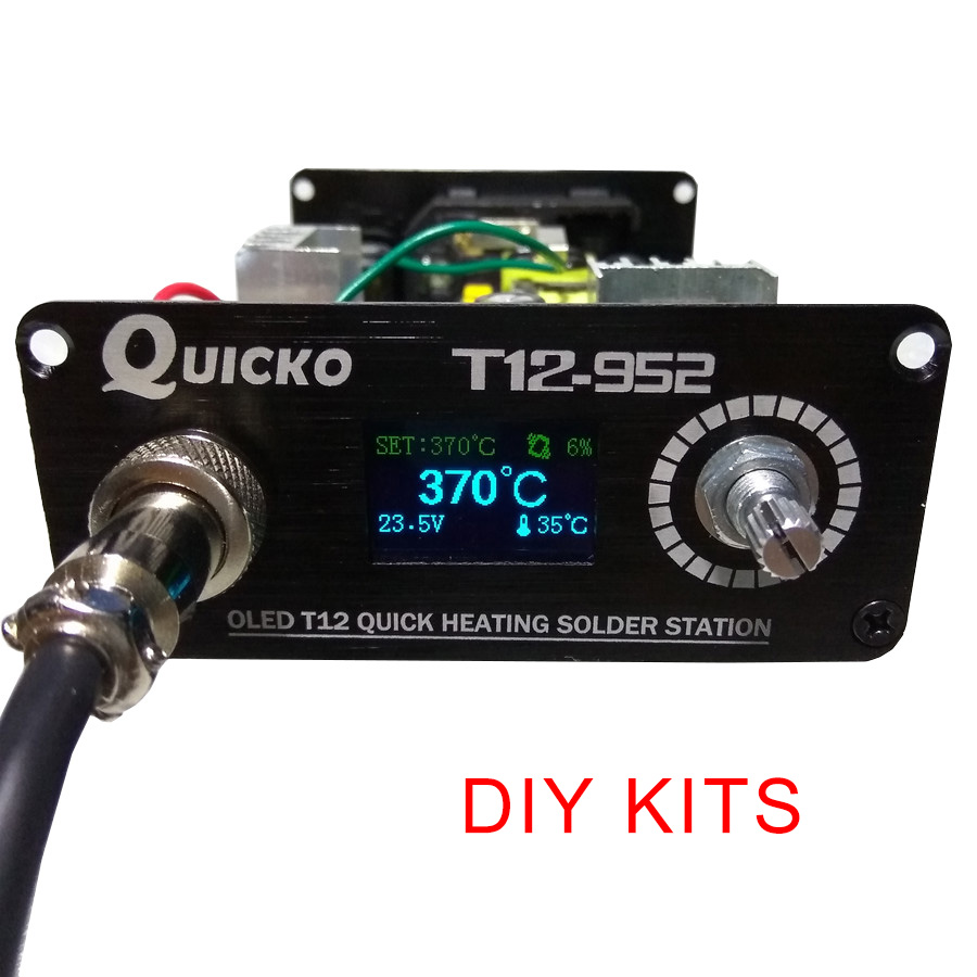 T12 Soldering Station Oled - Estação de solda t12 STC-OLED, kits