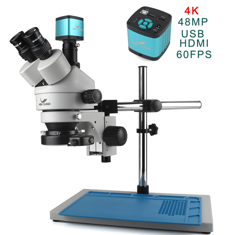 Conjunto de câmera hdmi 4k 48m - Simul-Focal Industrial Microscope 4K Hdmi avaliação e preço