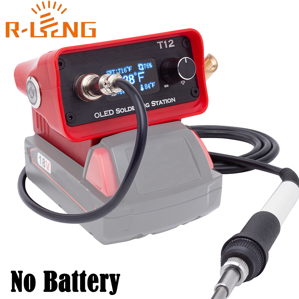 Estação de ferro de solda oled - T12 Soldering Station Oled avaliação e preço