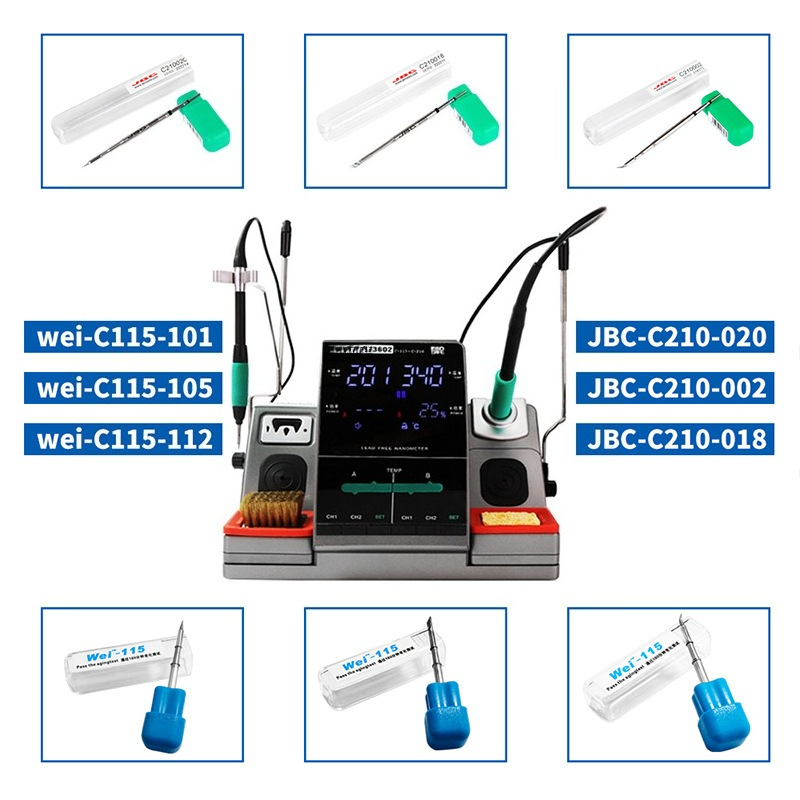 Mesa de soldagem Speed T3602 n - C115 Nano Soldering Iron Station avaliação e preço