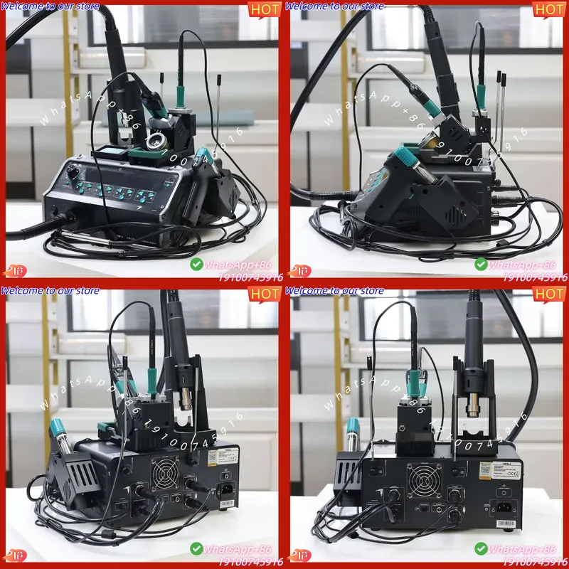 Estação de Solda 5 em 1 YIHUA- - Desoldering Pump Electric Vacuum Station avaliação e preço