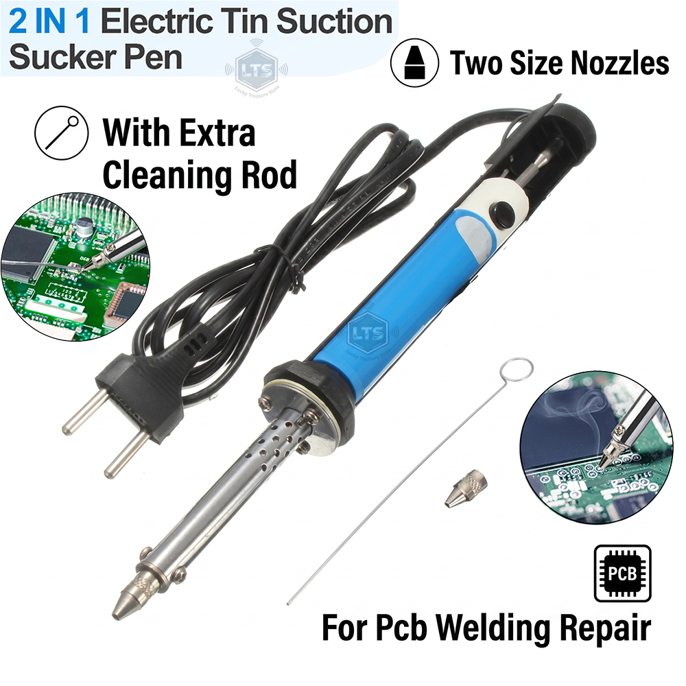 Caneta Elétrica de Sucção de E - Desoldering Pump Electric Vacuum Station avaliação e preço