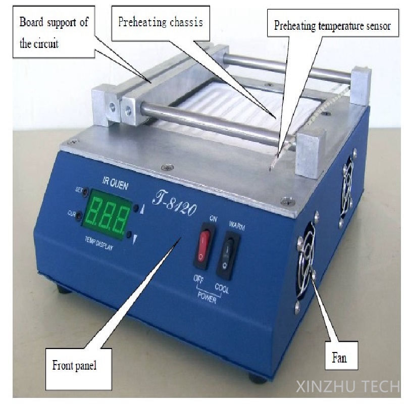 Puhui T-8120 pré-aquecedor ir  - Infrared Bga Rework Station avaliação e preço